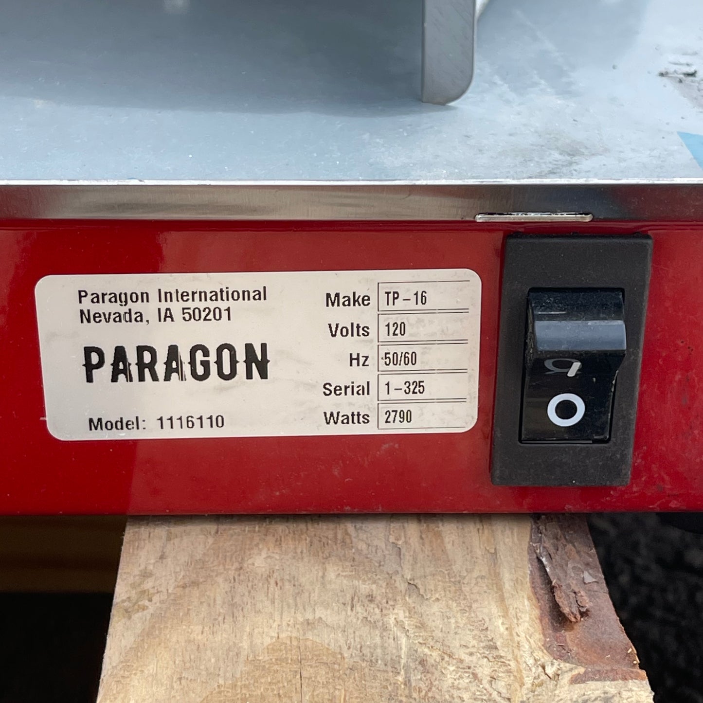 ZA@ Pallet of PARAGON Theater Pop 16 Popcorn Machine 1116110 (AS-IS)