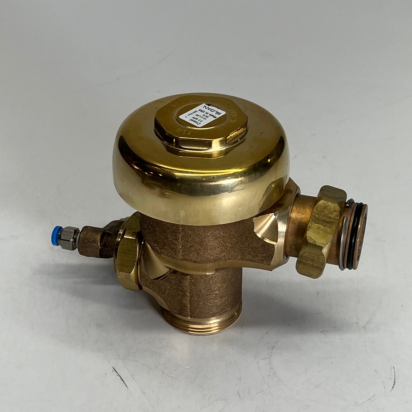 SLOAN Segment Diaphragm Concealed Water Svr Ci3.5 GPF/13.2 LPF Brass 3988914