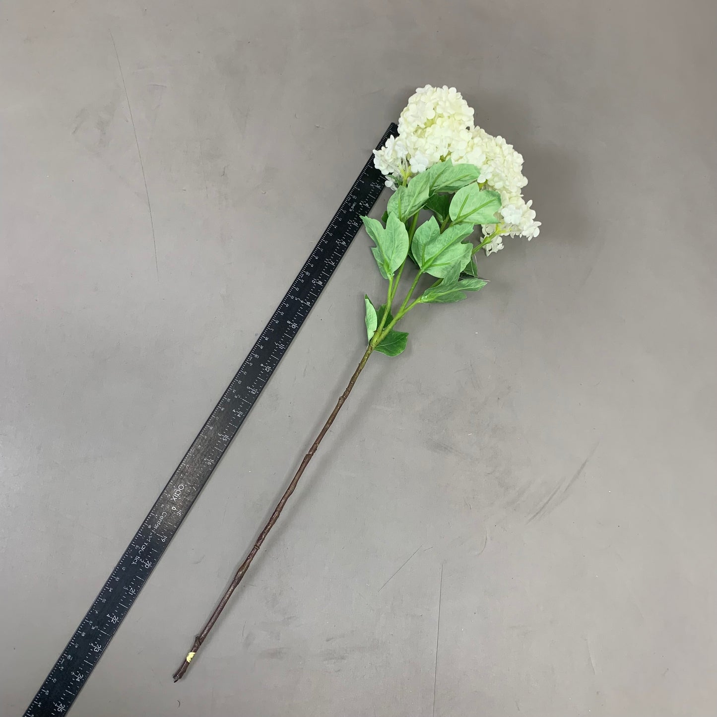 RAZ IMPORTS (12 PACK) Faux Hydrangea Spray Flowers 24" White F4522689