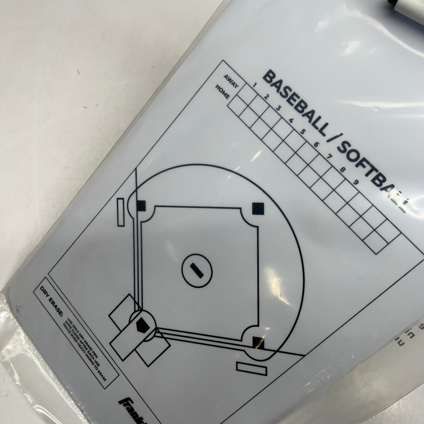 FRANKLIN (2 PACK) MLB Coach's Clipboard Baseball & Team Roster 11"x7.5"1567