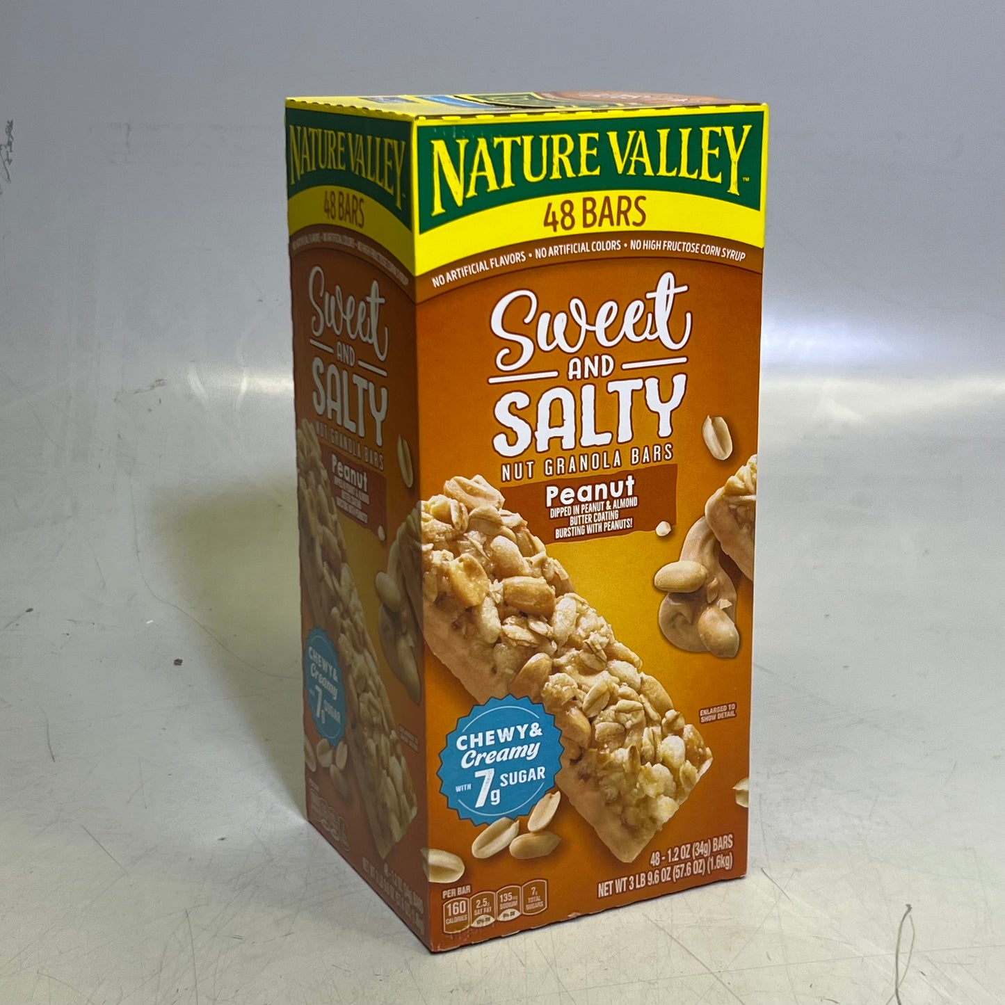NATURE VALLEY (48 Bars) Sweet & Salty Nut Granola Bars 48 - 1.2 oz BB 05/26