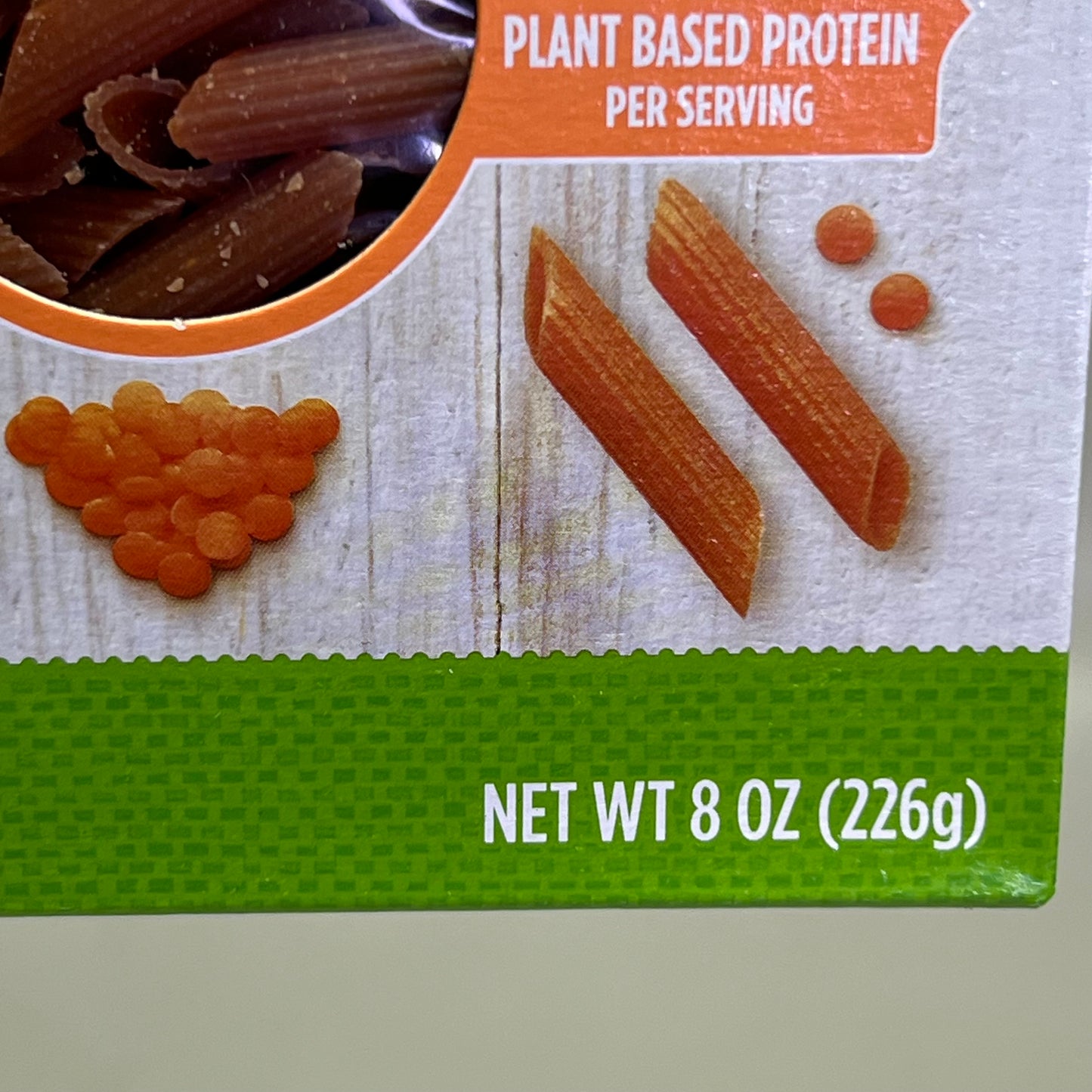 SIMPLE TRUTH ORGANIC (6 PACK) Red Lentil Penne Pasta 8 oz Red BB 03/26