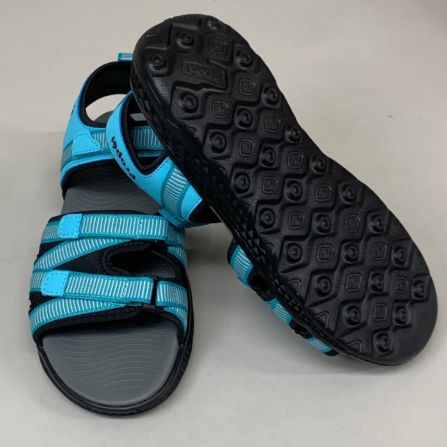 PROPET Travelactiv Adventure Sandals X(2E) Women's SZ 6.5 Teal WST043PTL-X-06H