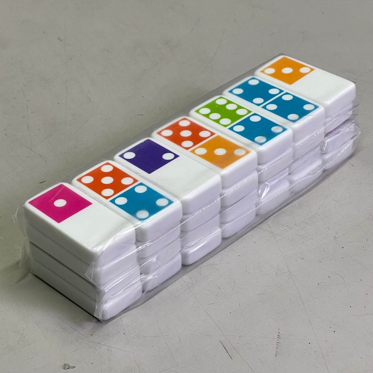 ZA@ MELISSA & DOUG Dominoes Game 28 Pieces Multicolor Wood 30388 A