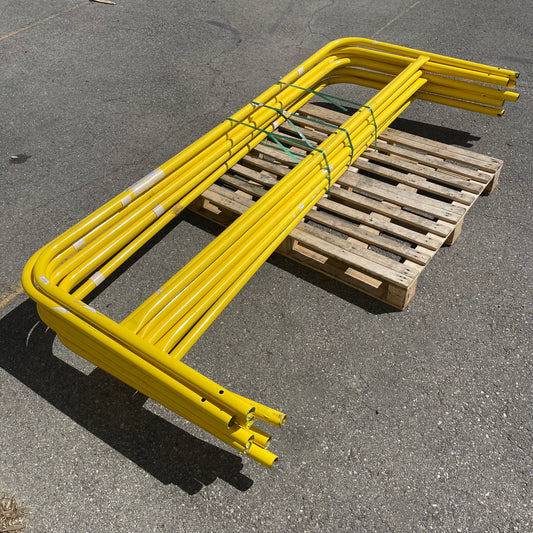 GARLOCK Yellow Steel Gates 91"x 41"