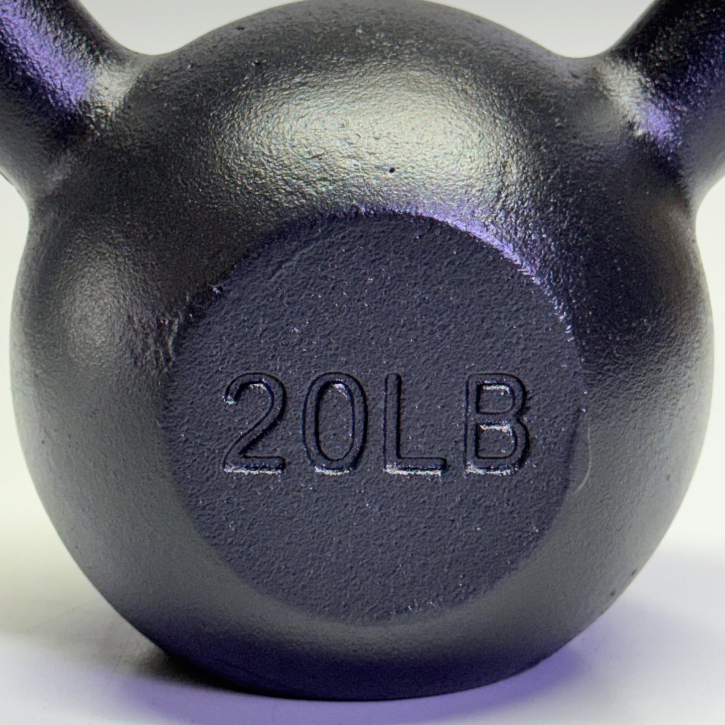 TITAN Kettlebell 20 Lbs 11" x 10.4" x 7.1" Black, KBCIN_20