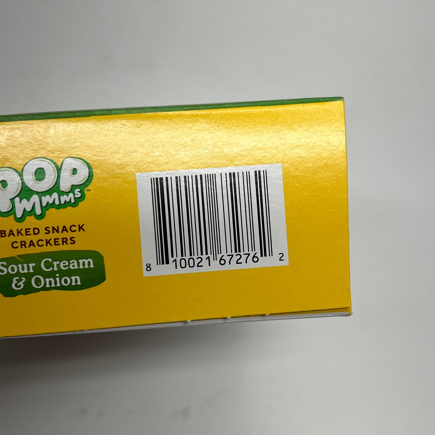 ZA@ SIMPLE MILLS (6 PACK) Pop Mmms Baked Snack Crackers Sour Cream & Onion 4oz 10/29/2026