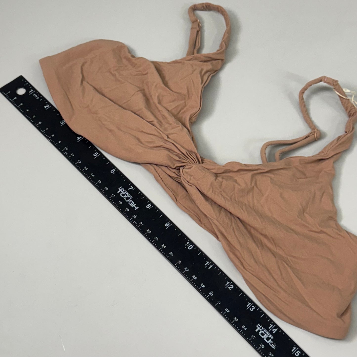 SKIMS Buttery Soft Knotted Bra Women's Sz 2X Sienna BR-SCN-0445