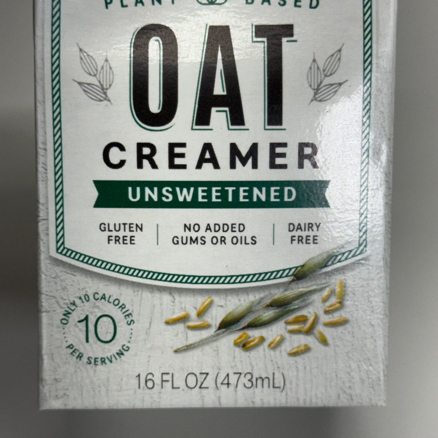 ELMHURST (4 PACK) Elmhurst Unsweetened Oat Creamer 16 fl oz. BB 11/26