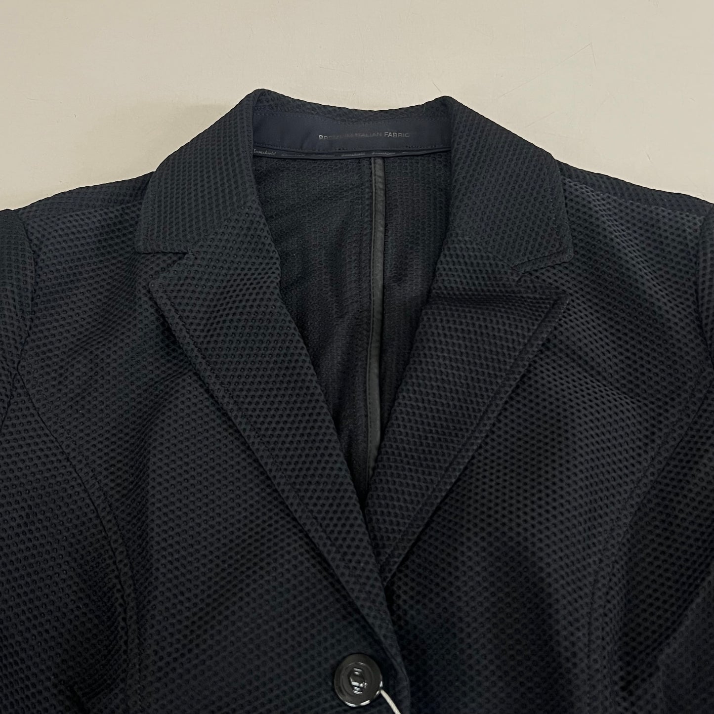 SAMSHIELD Wellington Equestrian Women's Mesh Riding Jacket Sz US 6, UK 8, FR 36 Black