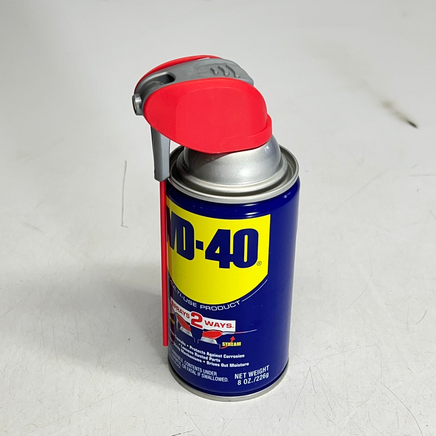 ZA@ WD-40 (6 PACK) Original Formula Multi-Purpose Lubricant Spray w/ Straw 8 fl oz B