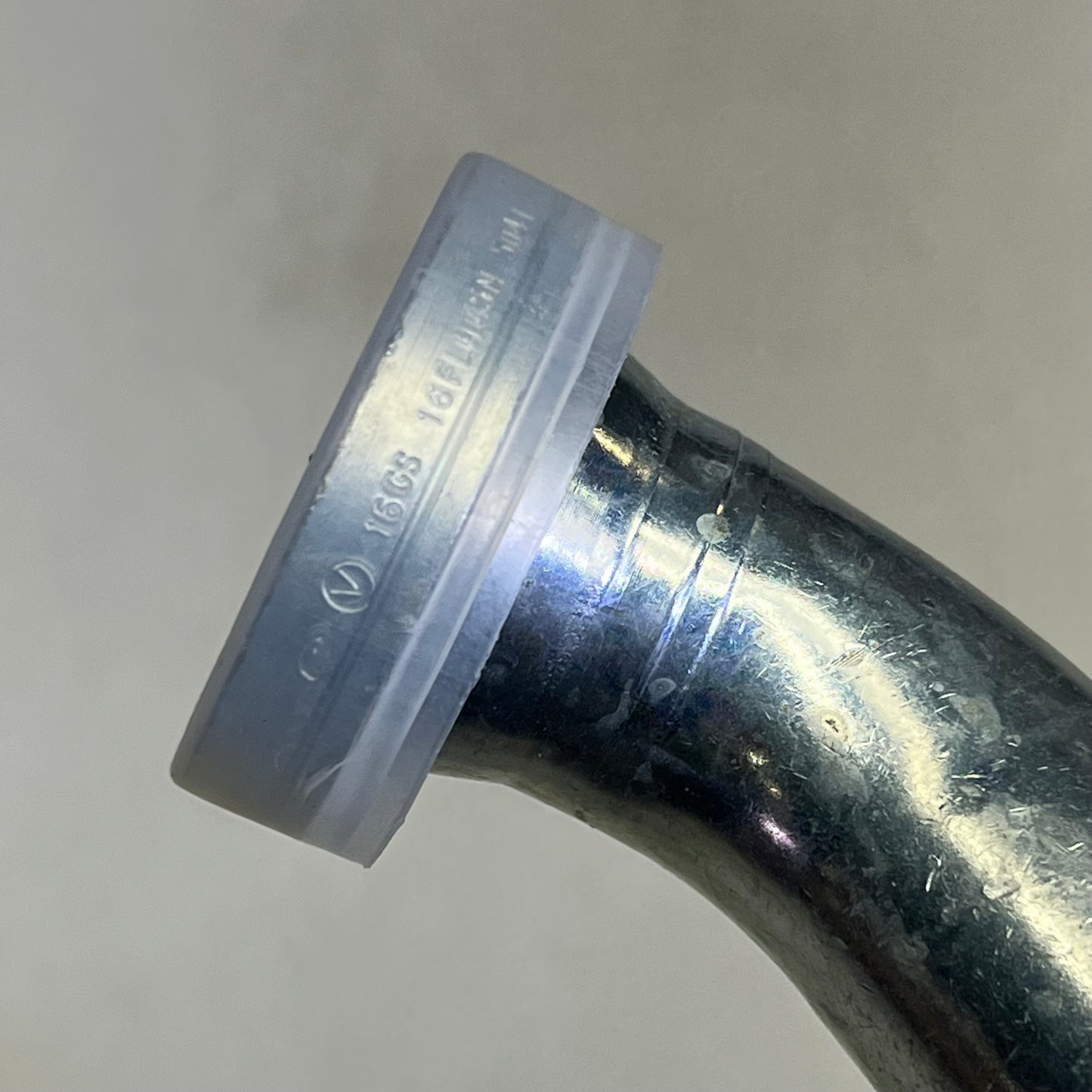GATES O-ring Flange Heavy 45° Bent Tube Coupling 1" x 5.79"  Silver G20357-1616