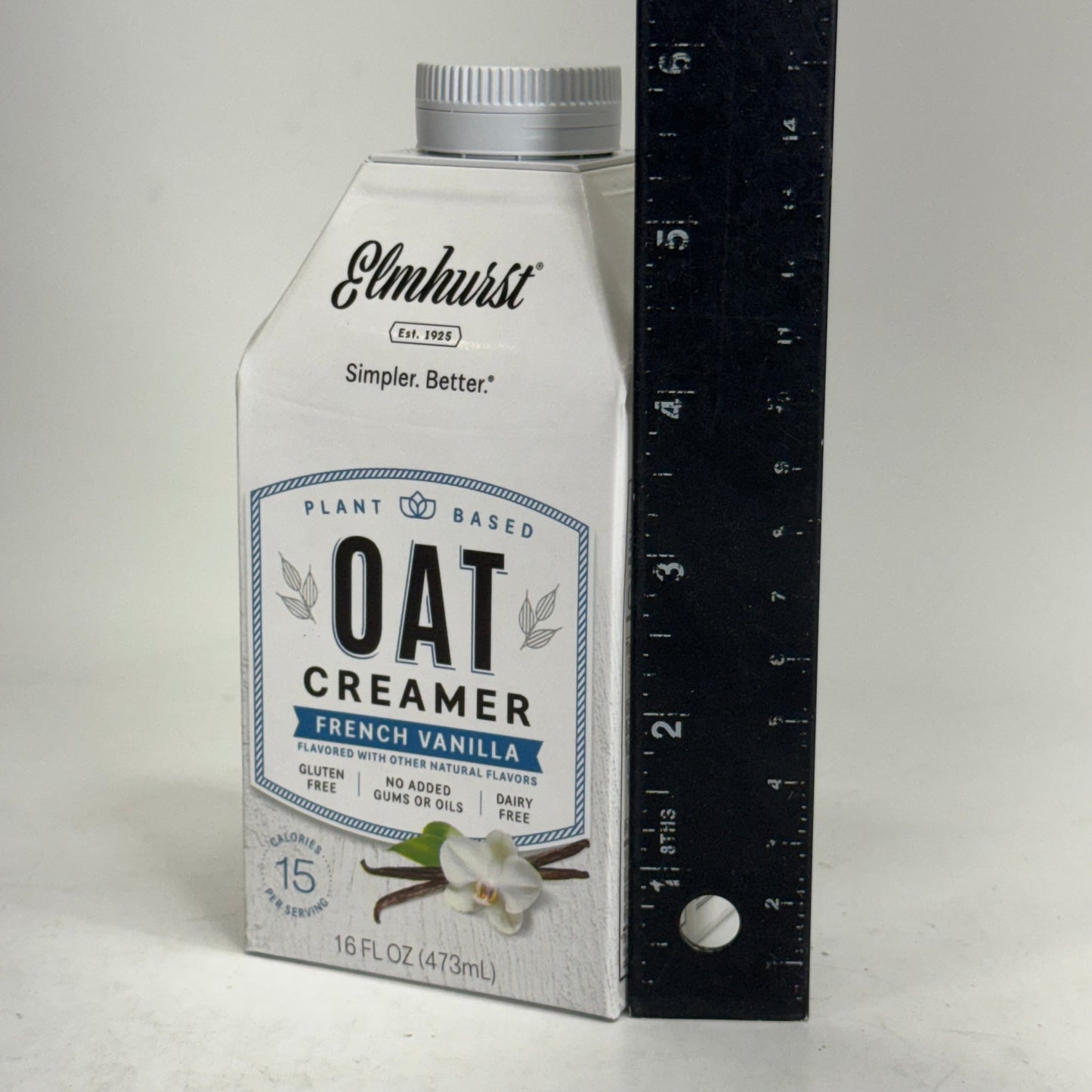 ELMHURST (6 PACK) Elmhurst Vanilla Oat Creamer 16 fl oz. BB 10/26