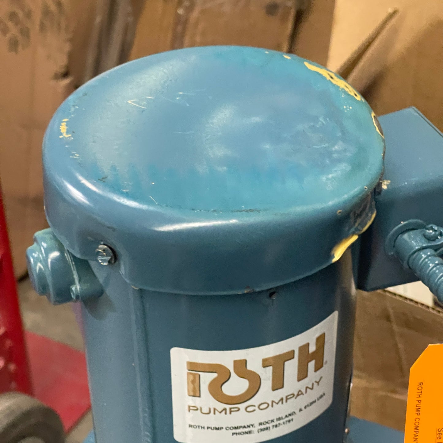 ROTH 15-Gallon Cast Iron Tank Steam Condensate Return Station Dual 1/3 HP Motor 27FD (New Other, Cosmetic Damage)