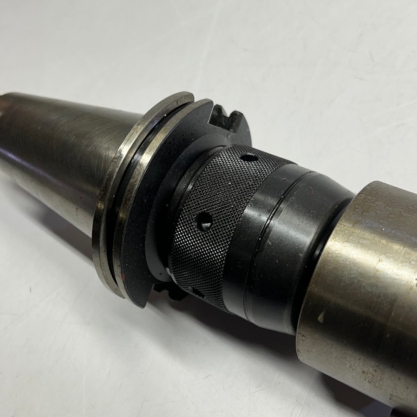 Cat 40 Standard V-flange Tool Holder W/ Attachment ~ 1-13/16" I.D.  (Used)