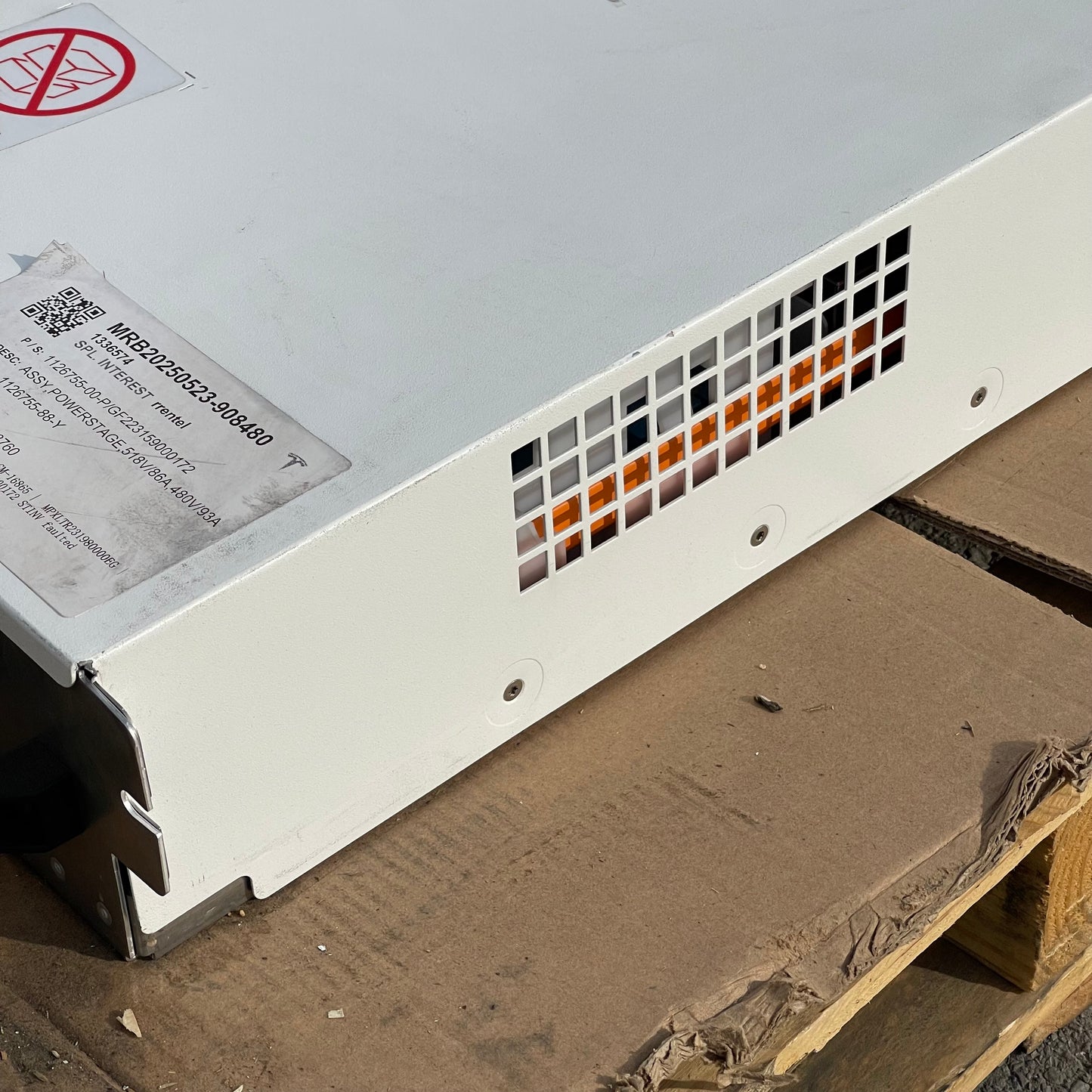 TESLA Powerstage Assembly or Power Wall 518V/86A, 480V/93A White (USED)