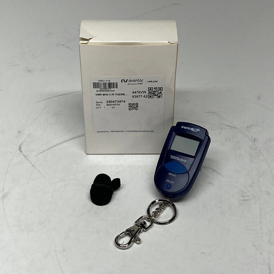 AVANTOR Vwr Mini Compact Traceable Key Chain Infrared Thermometer 33501-416