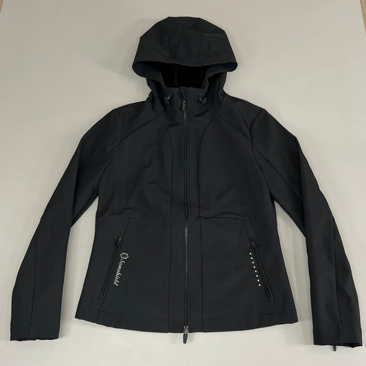 SAMSHIELD Victoria Equestrian Hooded Quick Drying Jacket Women's Sz S Black