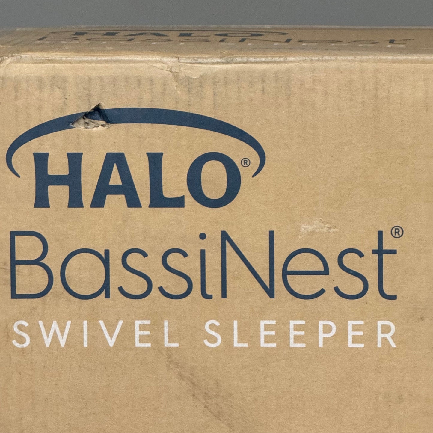 ZA@ HALO Bassinets Swivel Sleeper 2-in-1 System 360 Degree Swivel 3.0 Grey 4792 Slightly Damaged Box As-is B