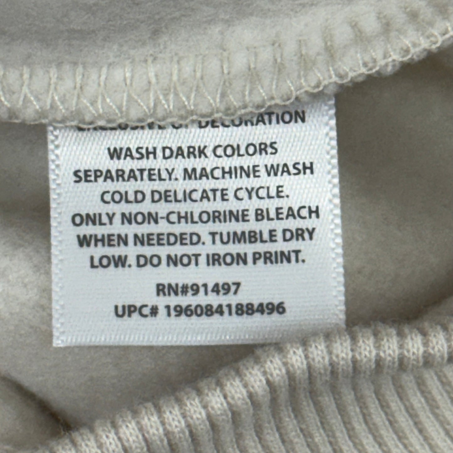 STATE OF MINE Women's Texas Lone Star State Sweatshirt Sz-XSmall Stone 15711