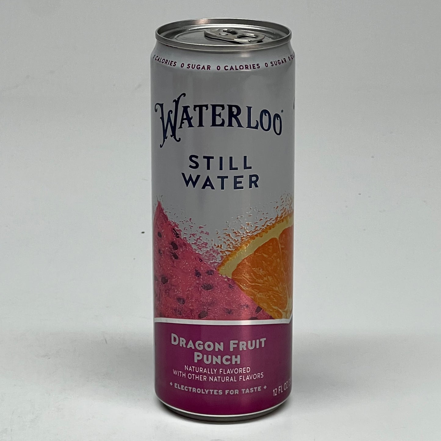 ZA@ WATERLOO (24 PACK) Dragonfruit Punch Still Water 12 fl oz. BB 02/27