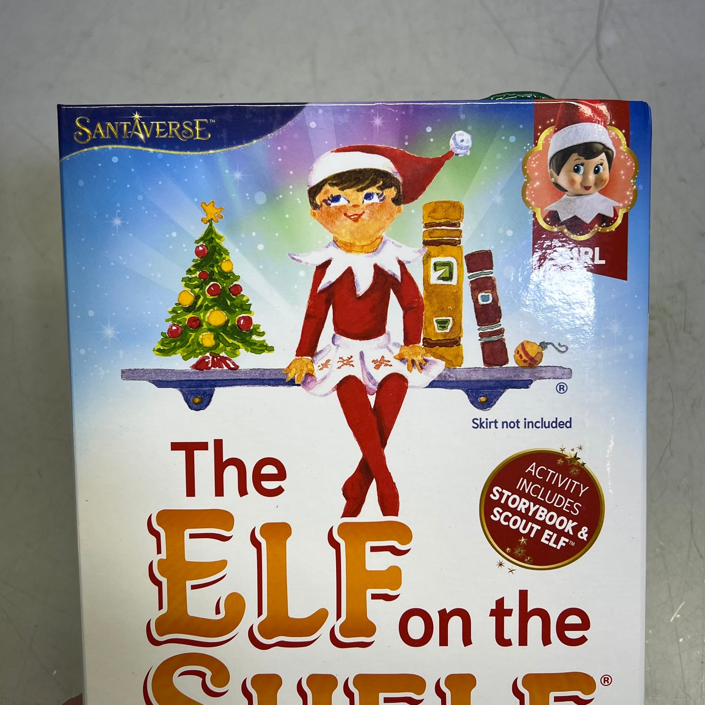 ZA@ SANTAVERSE The Elf On The Shelf Doll & Hardback Book A Christmas Tradition (As-Is)
