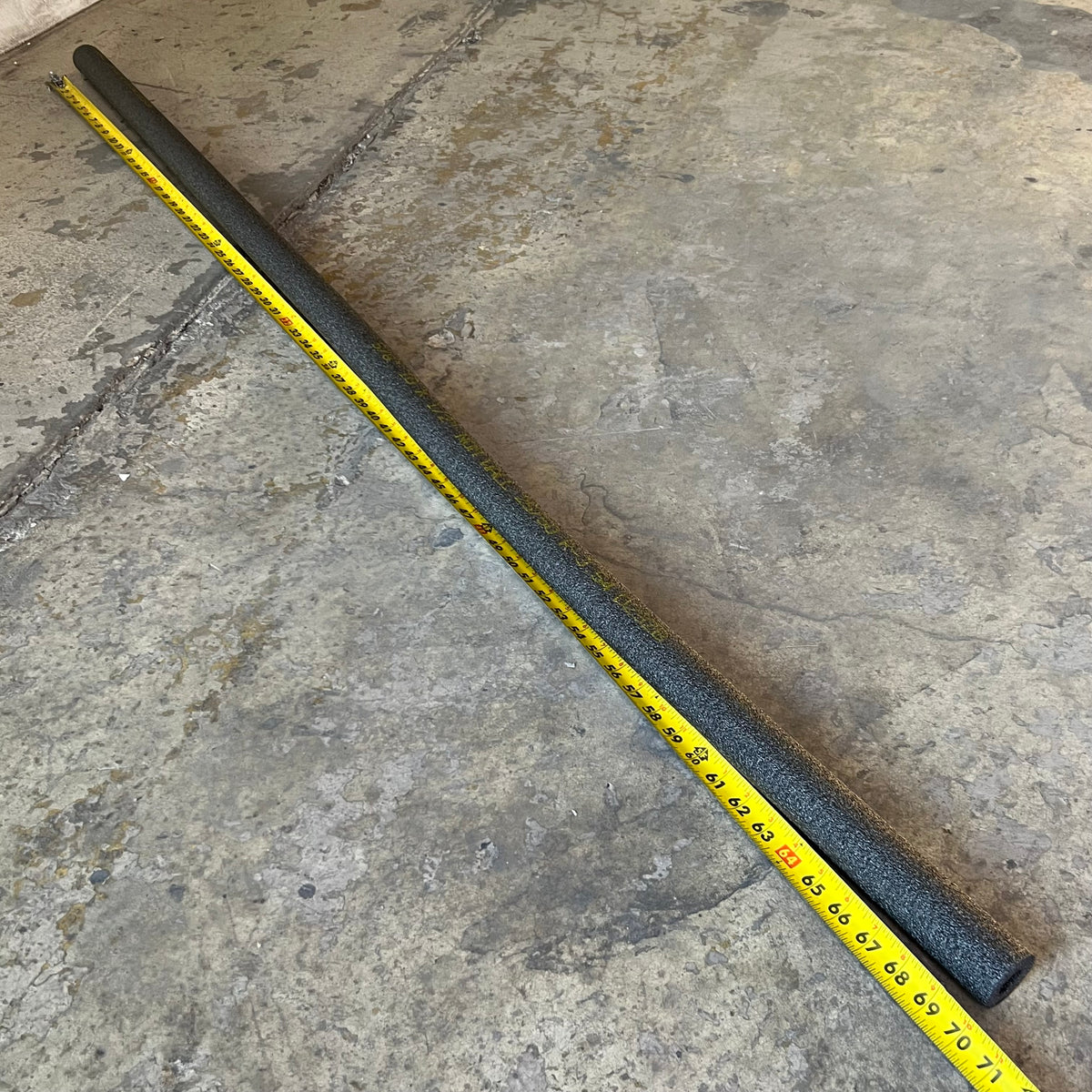 ZA@ MAINLINE Self-Seal Pipe Insulation Sz 5/8" ID X 1/2" Wall US HD - Black ML5812US