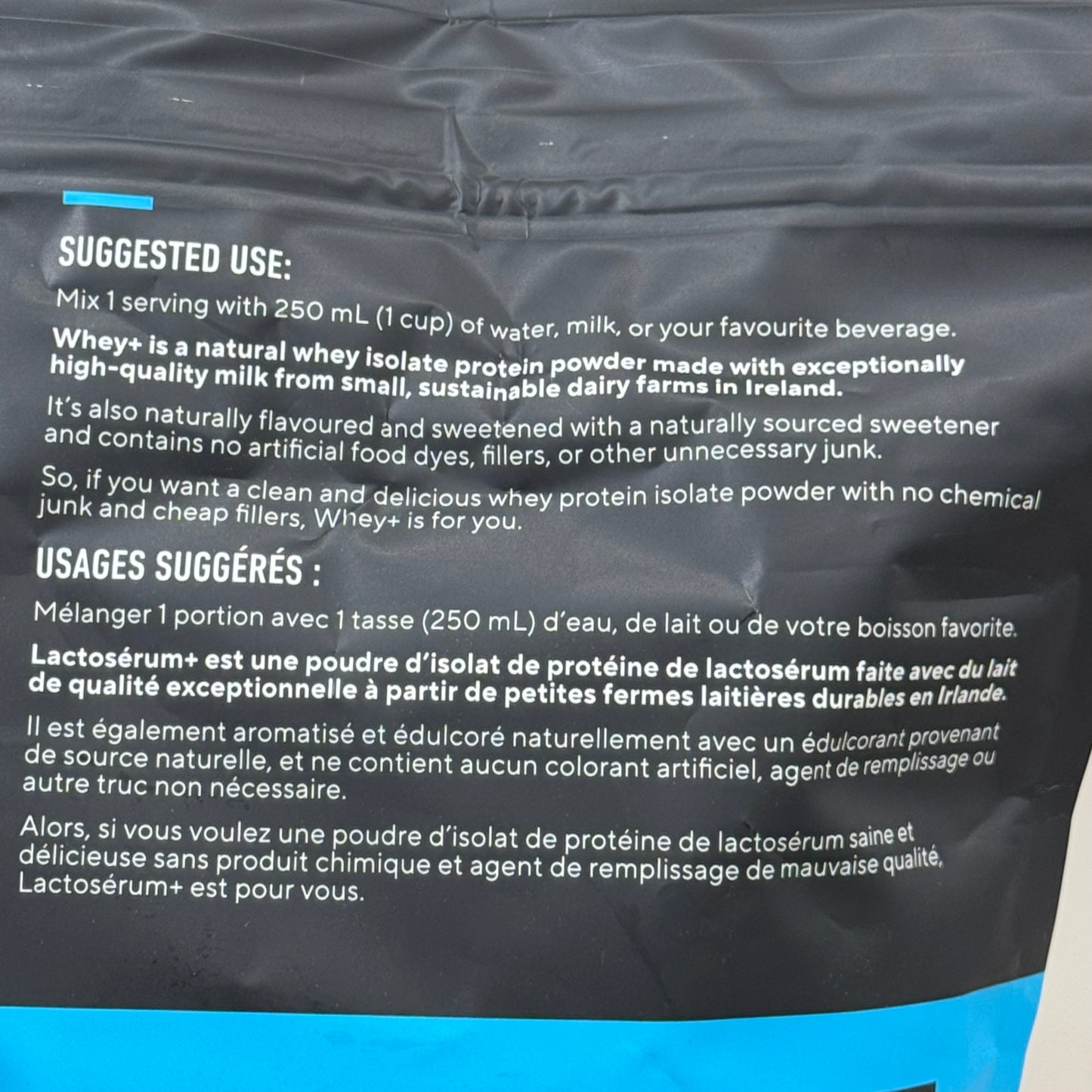 LEGION Whey+ French Vanilla Flavor Natural Ingredients 30 Serving 816g BB 01/26