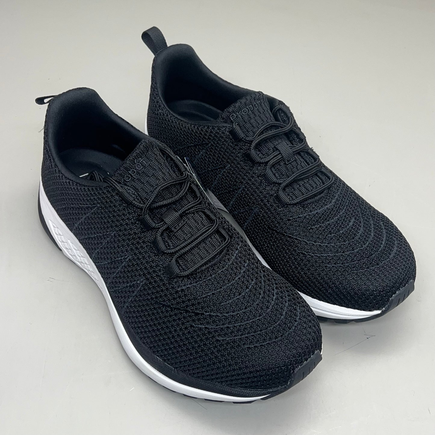 PROPET Tour Knit Sneaker Cushion Insole Women's Sz 10.5 XX (4E) Black WAA112M