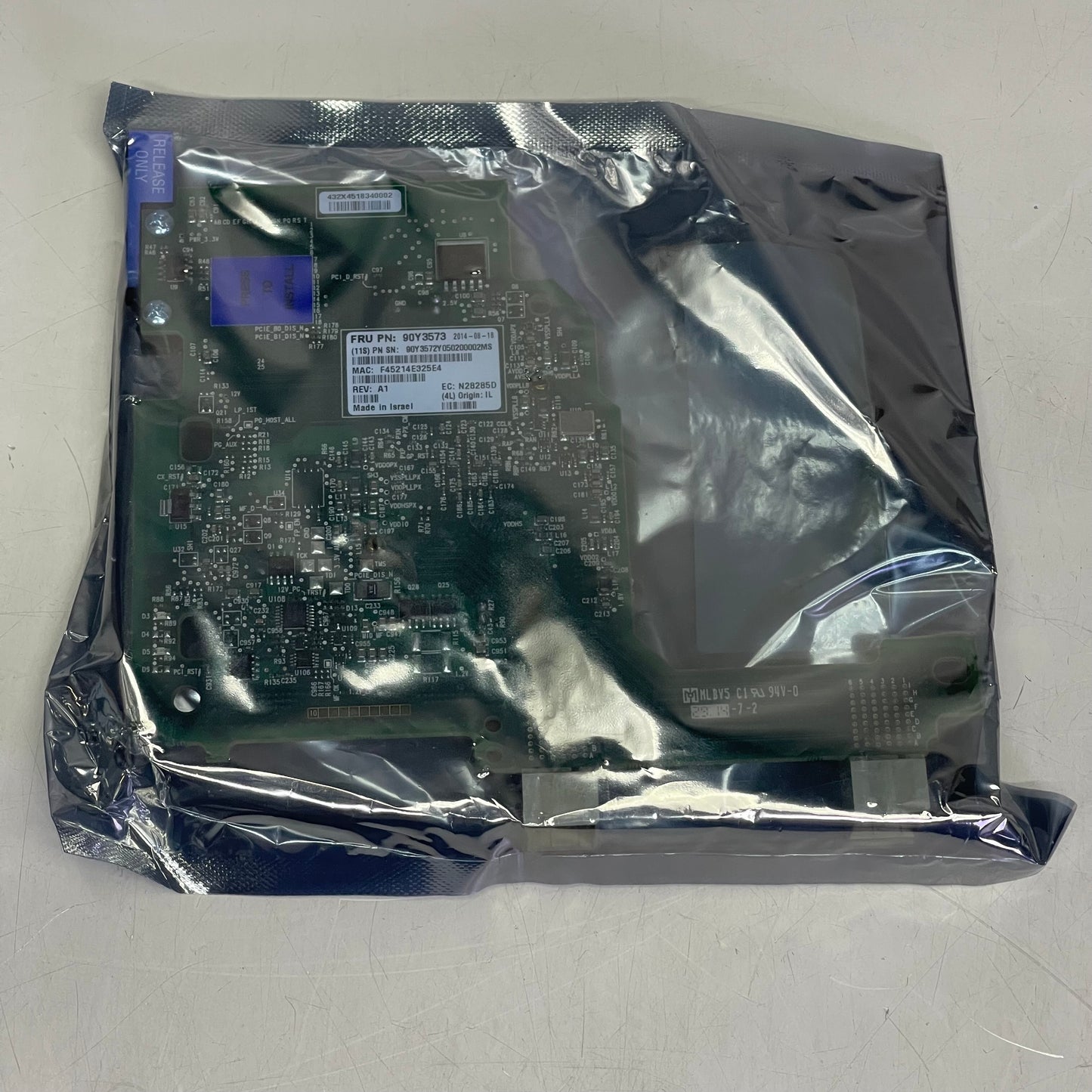 LENOVO IBM XSeries Intel 2 Port 10GB Ethernet Adapter Green 90Y3573