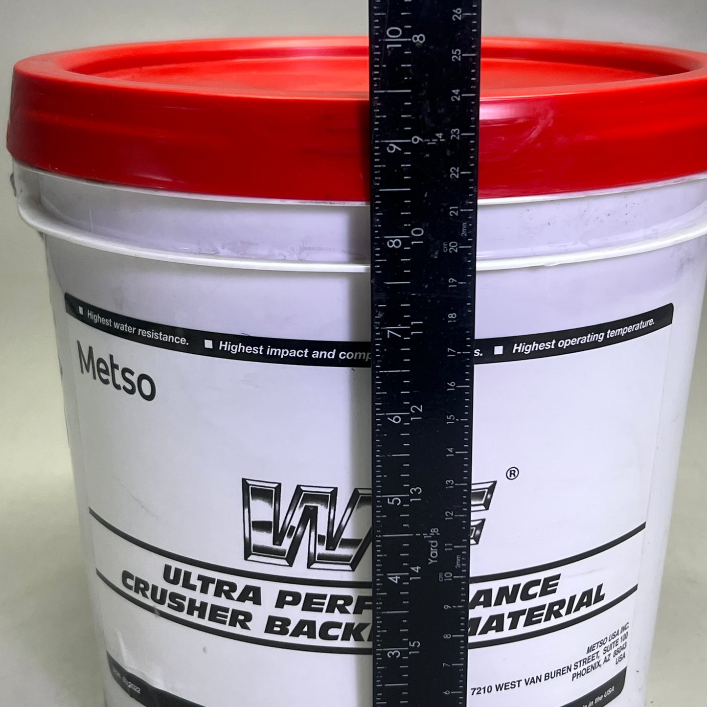 METSO WF Ultra Performance Crusher Backing Material, White 2421441 BB 11/25