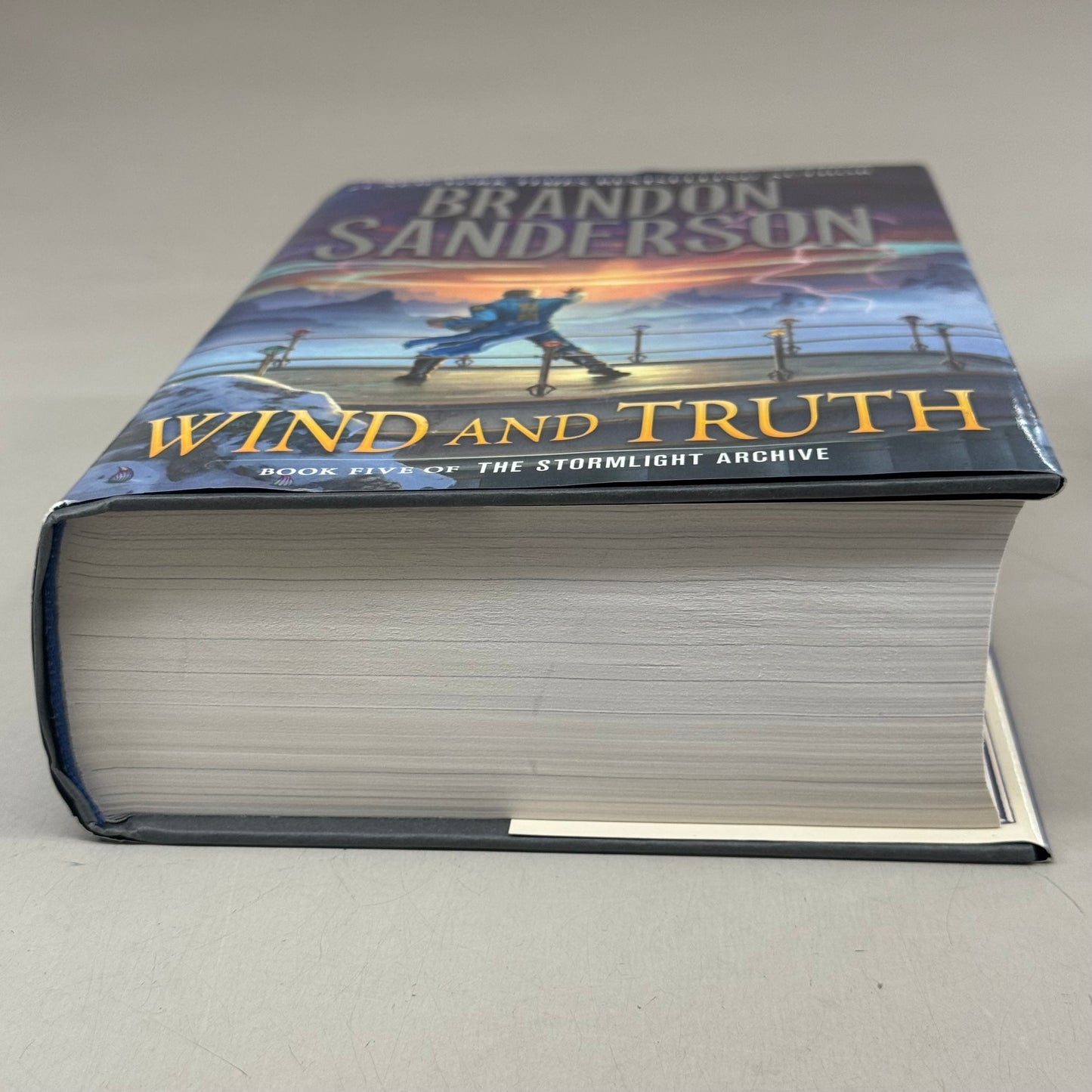 TOR FANTASY Wind and Truth 5 Stormlight Archive  Brandon Sanderson (New (Good))