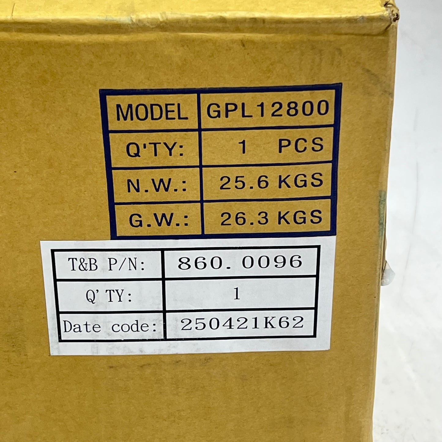 CSB Sealed Lead Acid Battery for Thomas & Betts Emiu-720 12V 80Ah GPL 12800
