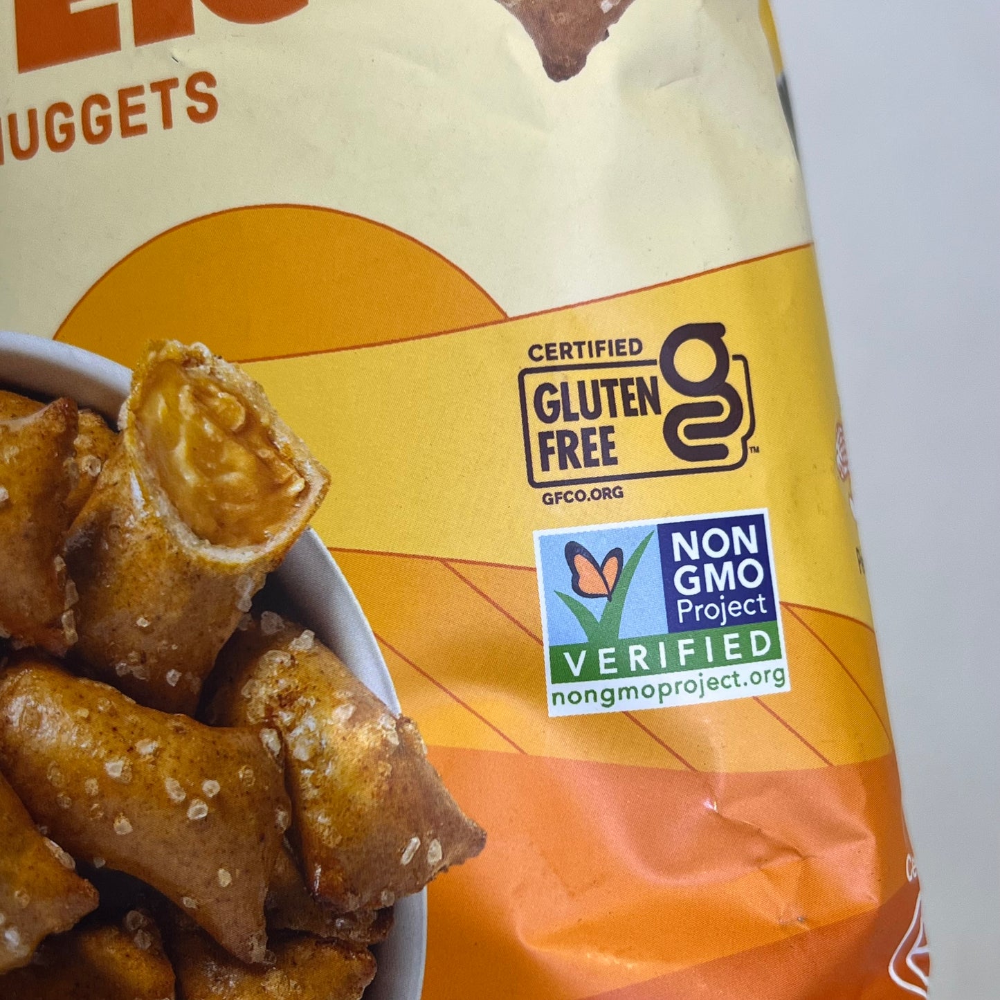 ZA@ QUINN (7 PACK) Peanut Butter Filled Pretzel Nuggets 11oz BB 06/26