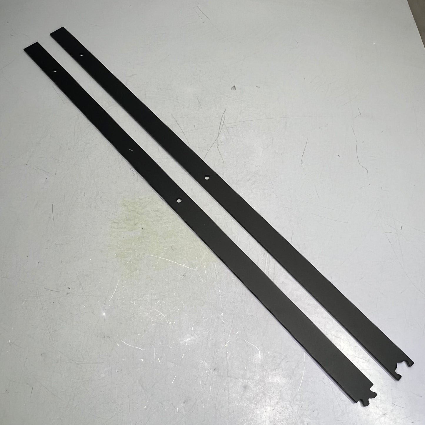 NATIONAL HARDWARE Steel Builder Barn Door Kit 72" L Track Matte Black N700-001