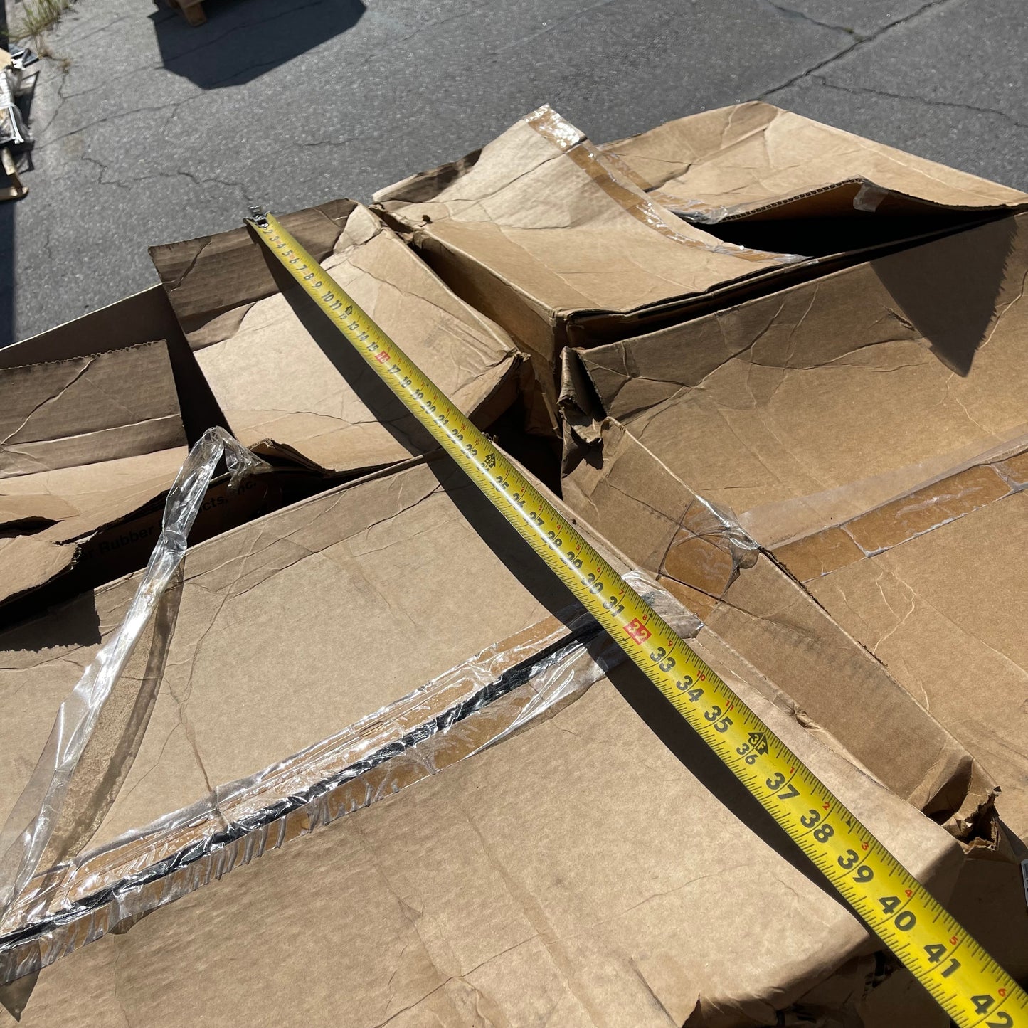 ZA@ Pallet of JASPER RUBBER Rectangle Gaskets 9"x6" 002652237 (AS-IS)(B)
