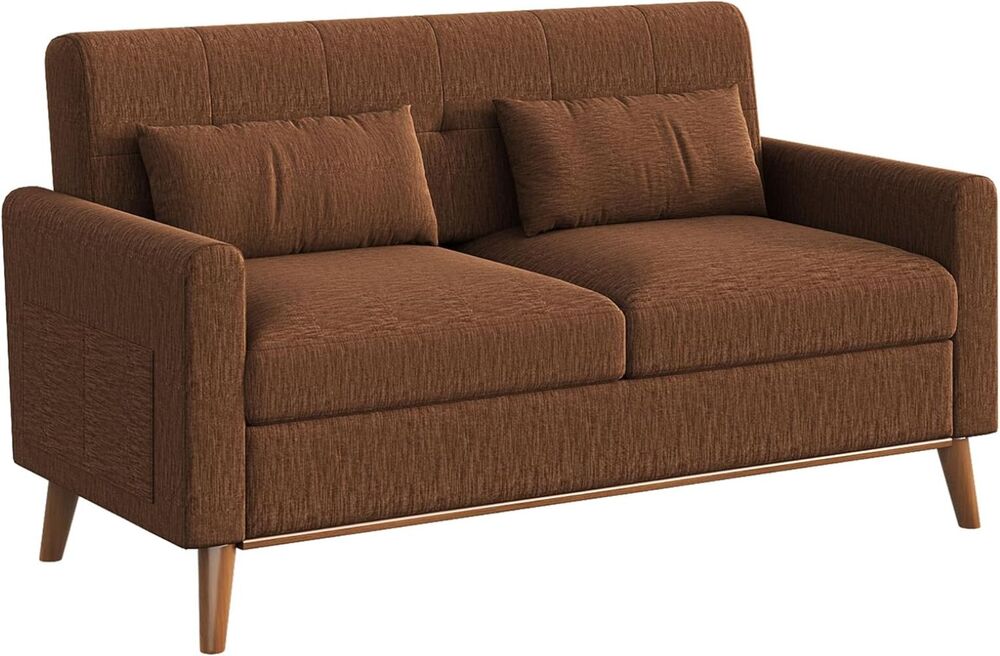ZA@ Pallet of WLIVE Upholstered Loveseat w/ Extra Parts ASSF018BR (AS-IS)