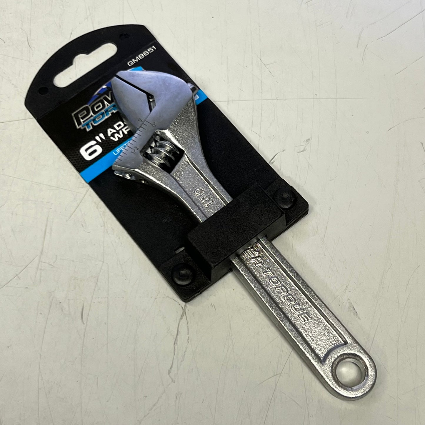 POWER TORQUE 6" Adjustable Wrench GM8651