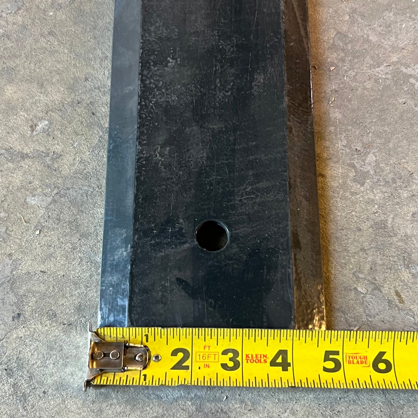 ZA@ BOBCAT Bottom Edge Plate Sz 48"L x 4.5"W, BT22D-0010