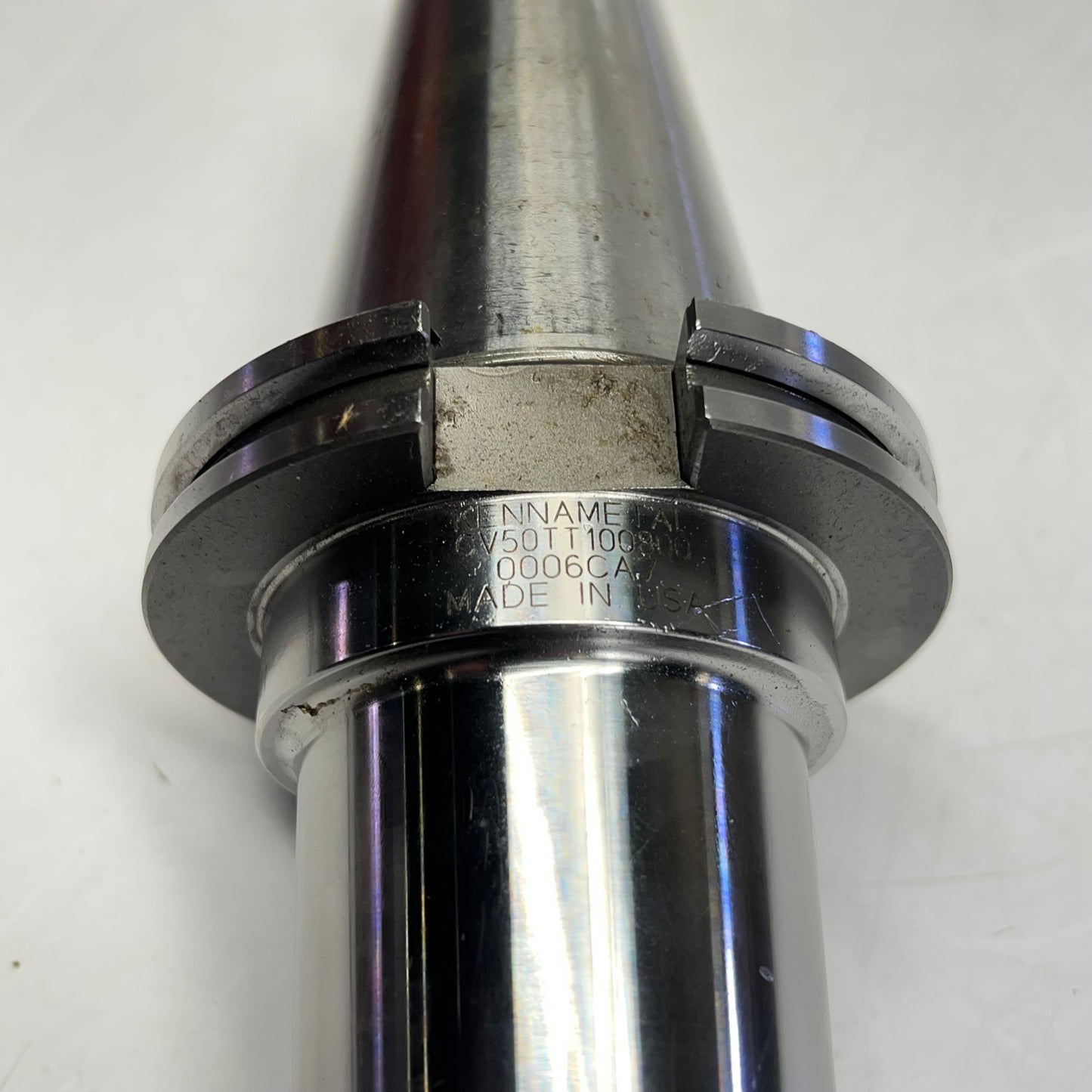 KENNAMETAL CAT 50 Taper End Mill Holder for Cnc ~ 1"  CV50TT100800 (Used)