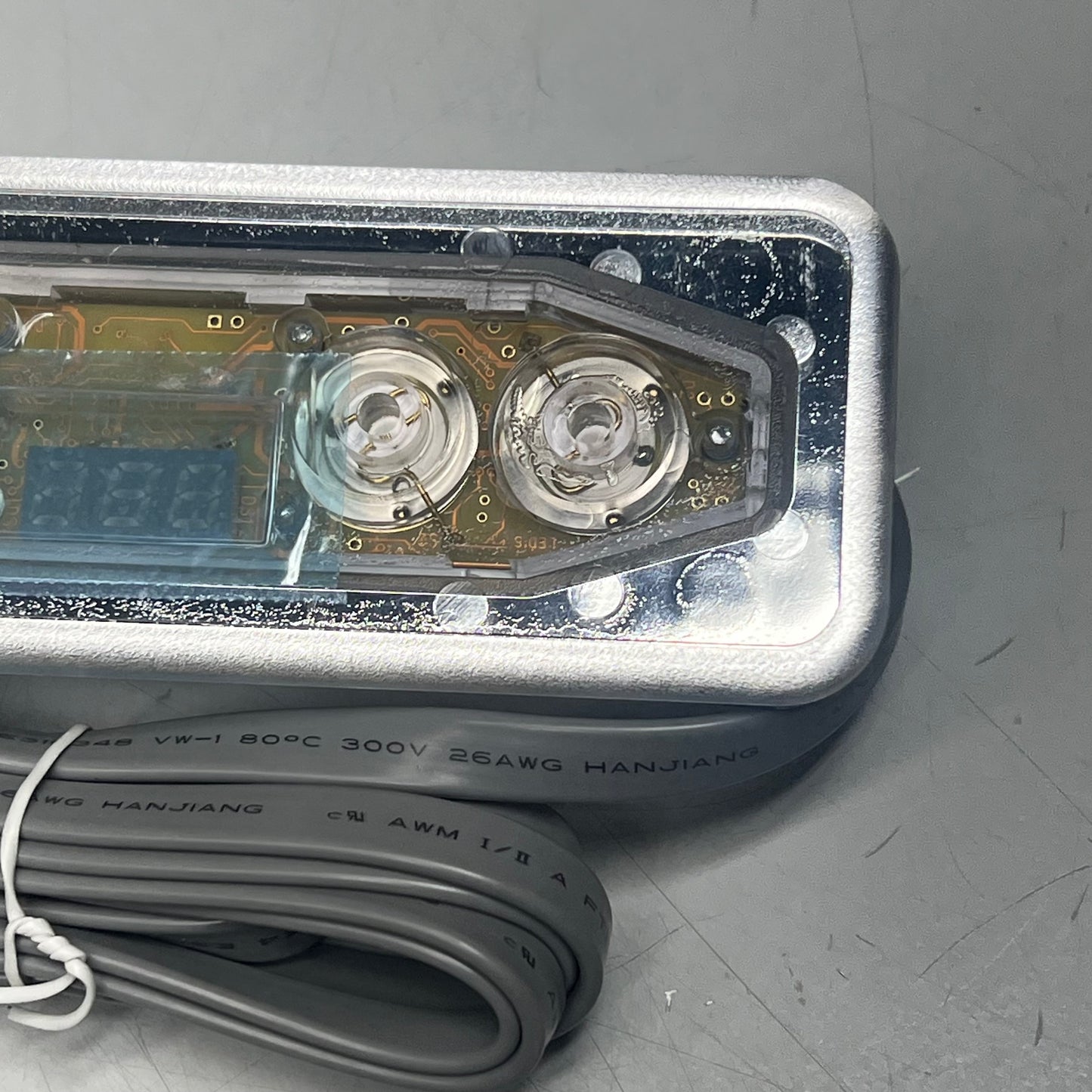 WATKINS WELLNESS Free Flow Spas Topside 4 Button W/ No Overlay Clear  303028