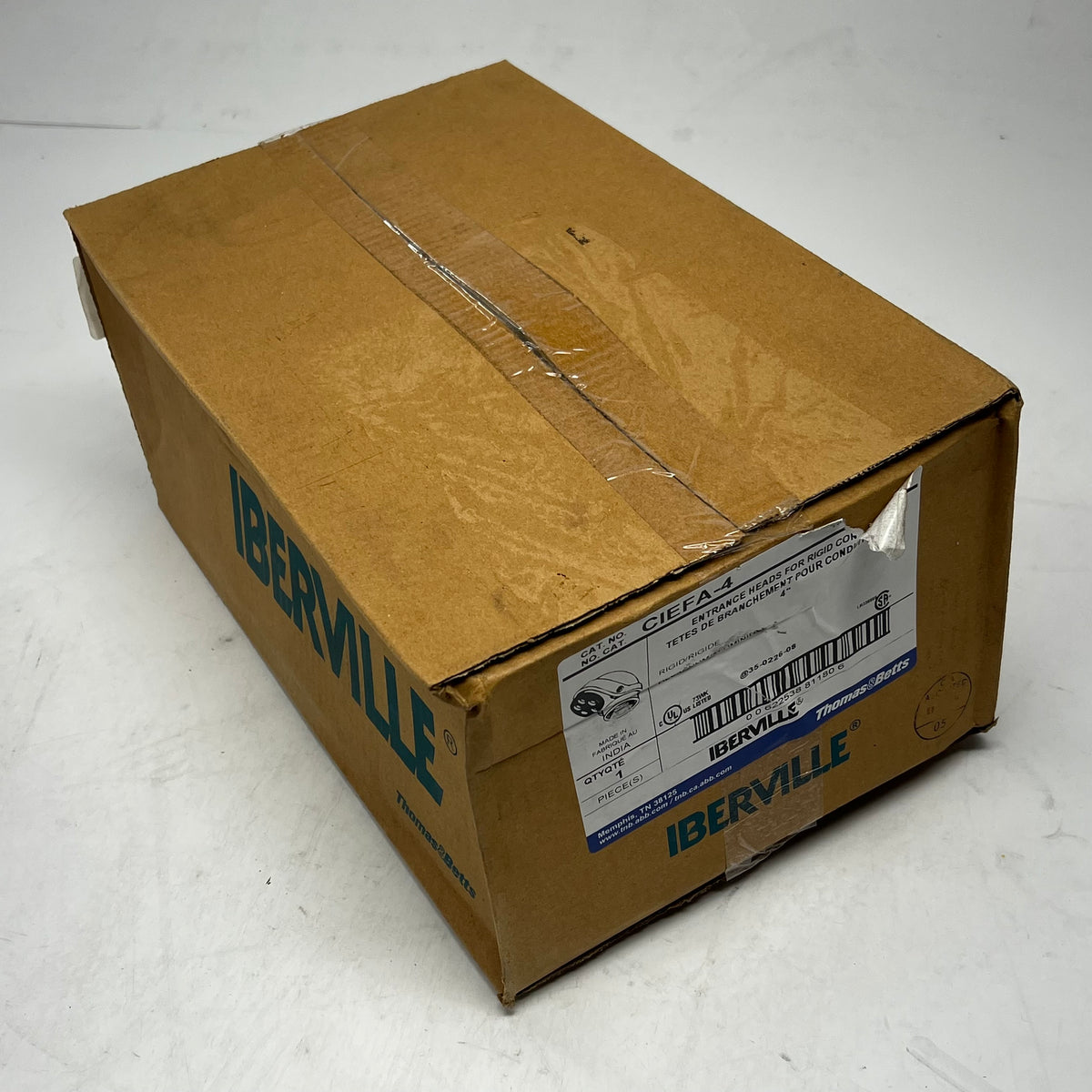 THOMAS & BETTS Iberville Entrance Head Rigid Cast Aluminum 4" 5 Hole CIEFA-4