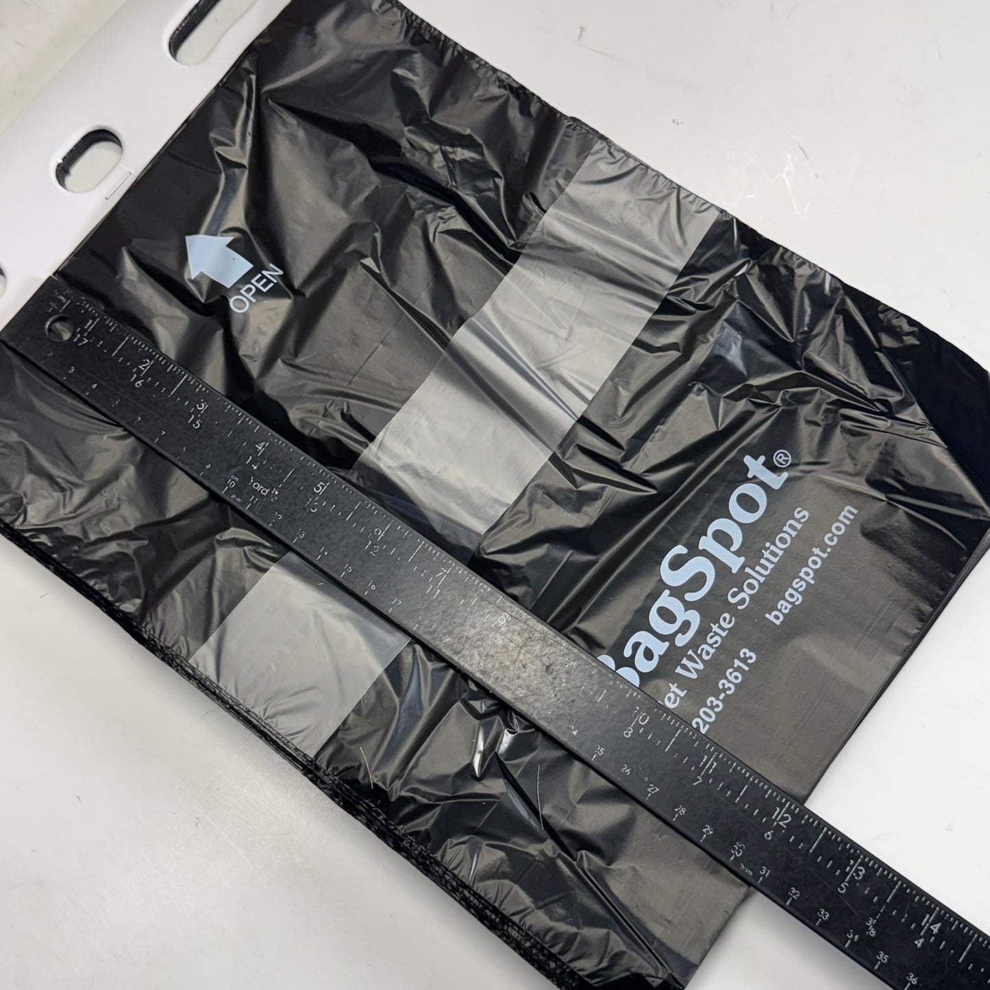 ZA@ BAGSPOT (2000 Bags) Plastic Bags Sz 9"W x 12"H, Black 25081525P
