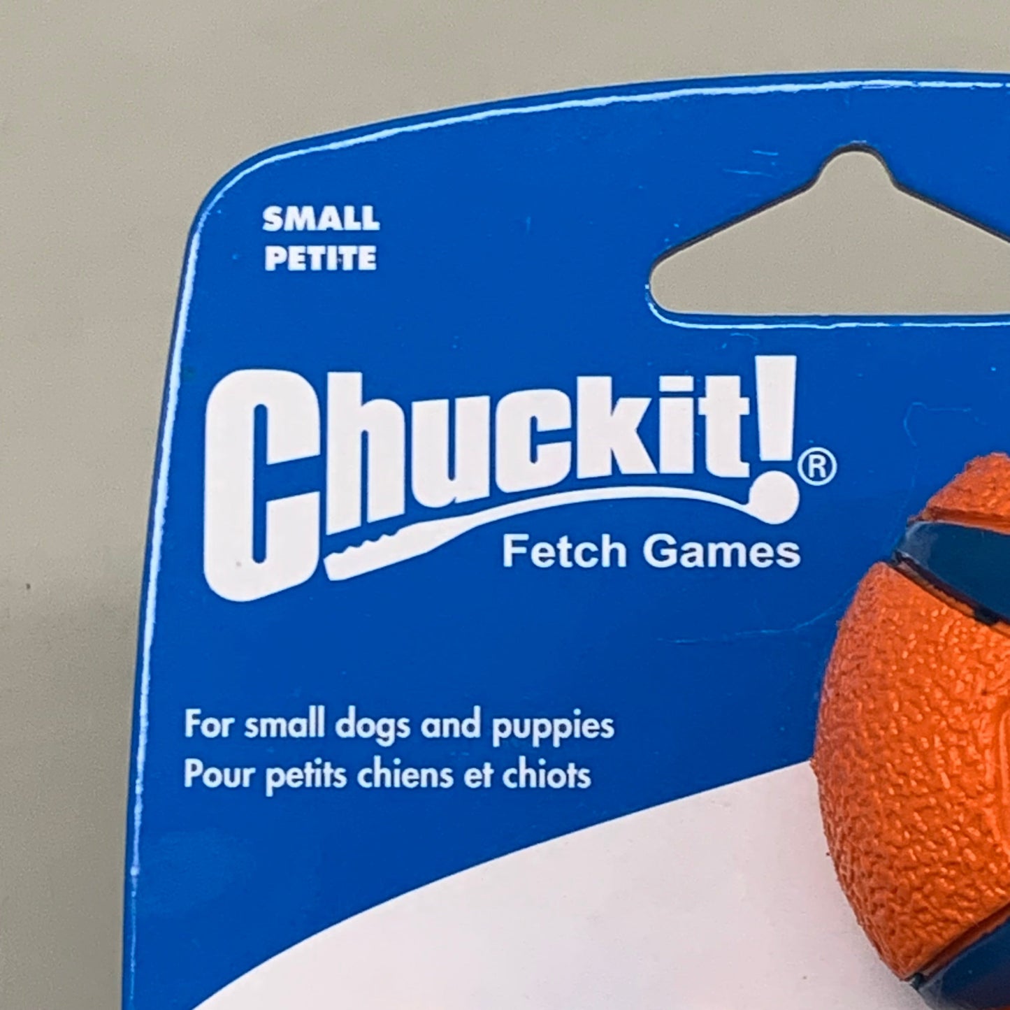 ZA@ CHUCK IT! Ultra Duo Tug Tough Dog Toy for Small Breeds 2-Ply Nylon Cord Handle 232101 D