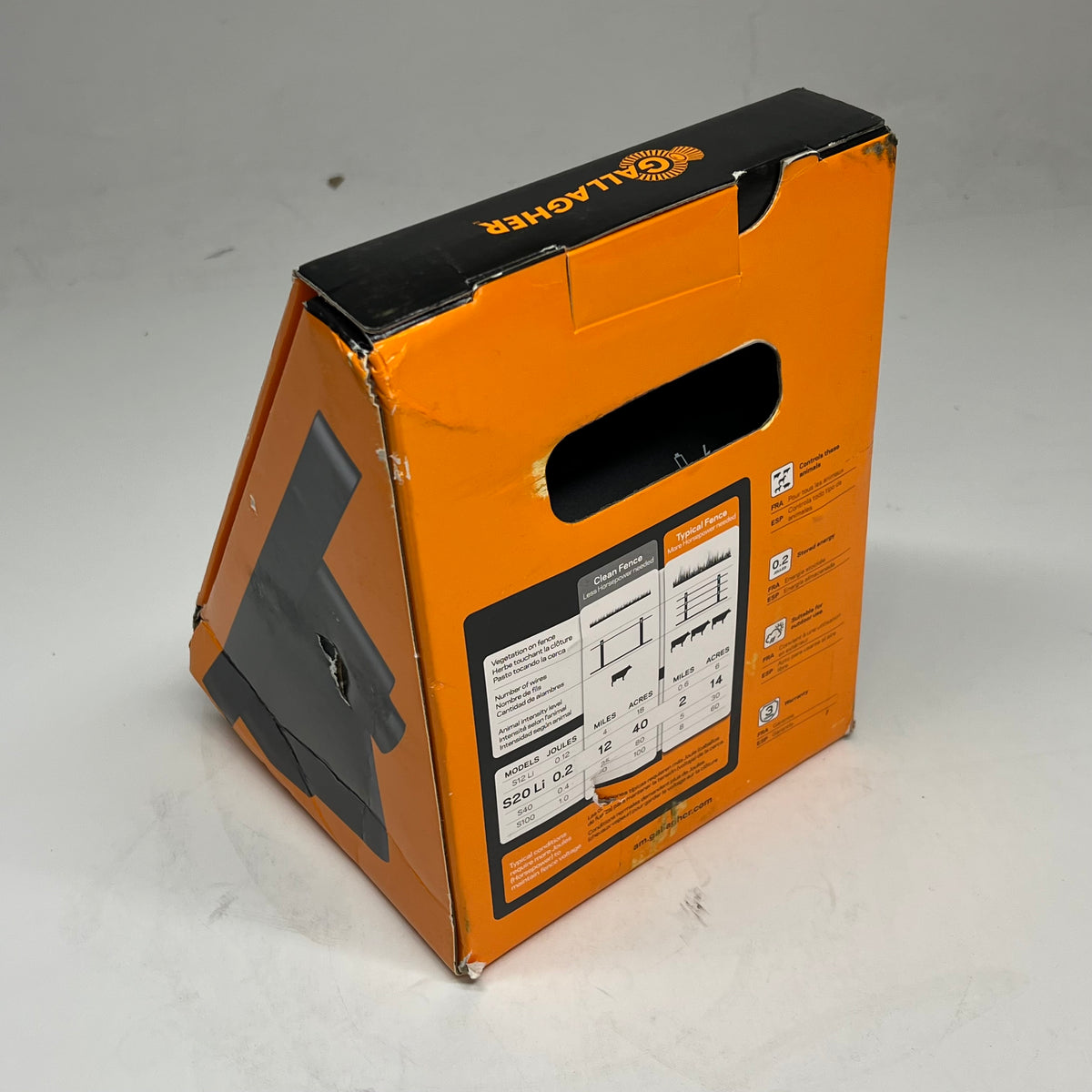 GALLAGHER S20 Lithium Solar Fence Energizer Adaptive Energy Control G350404