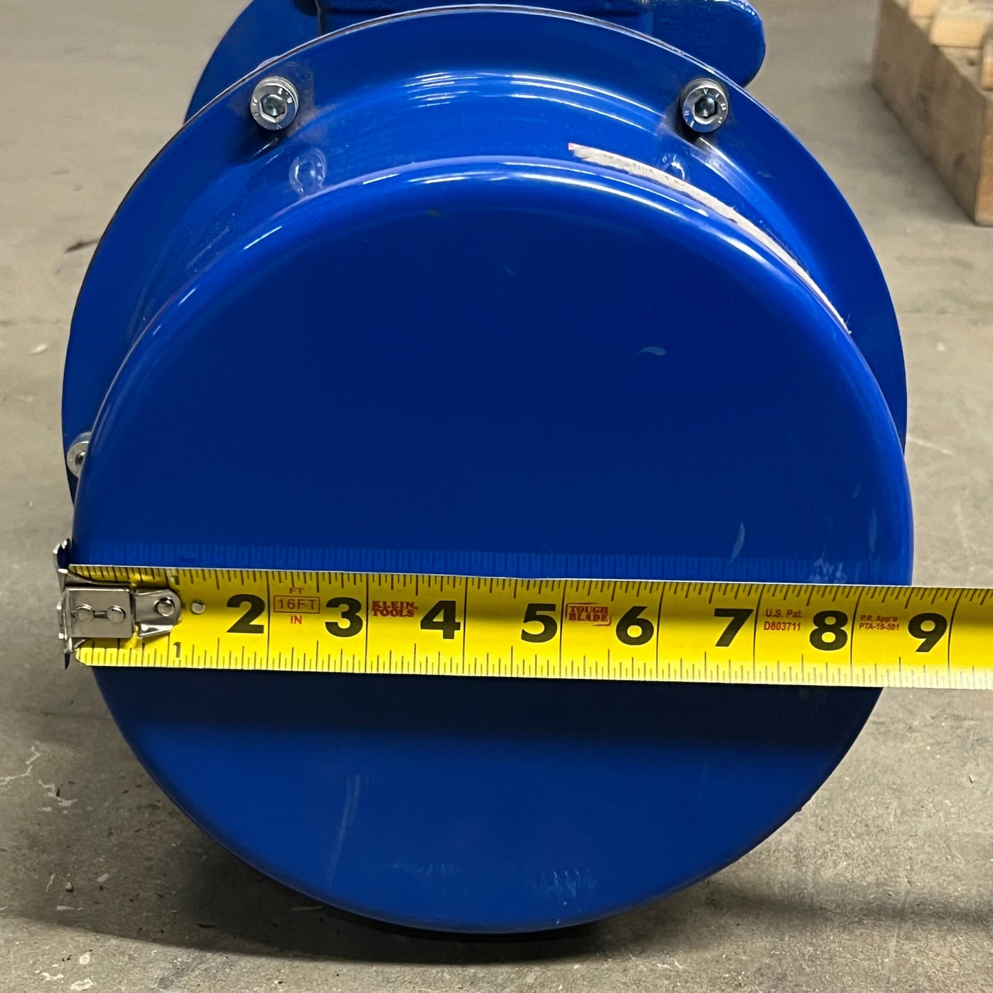 KOOLEN INDUSTRY ELSTO Cast Iron Vibrator Motors KBCVV-165-6 BLUE