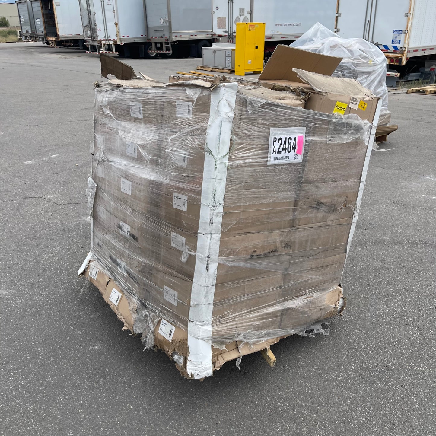 ZA@ Pallet of Plastic Ziplock Slider Bags with Antineoplastic Drug Label 12"x15" (BAGS ONLY)