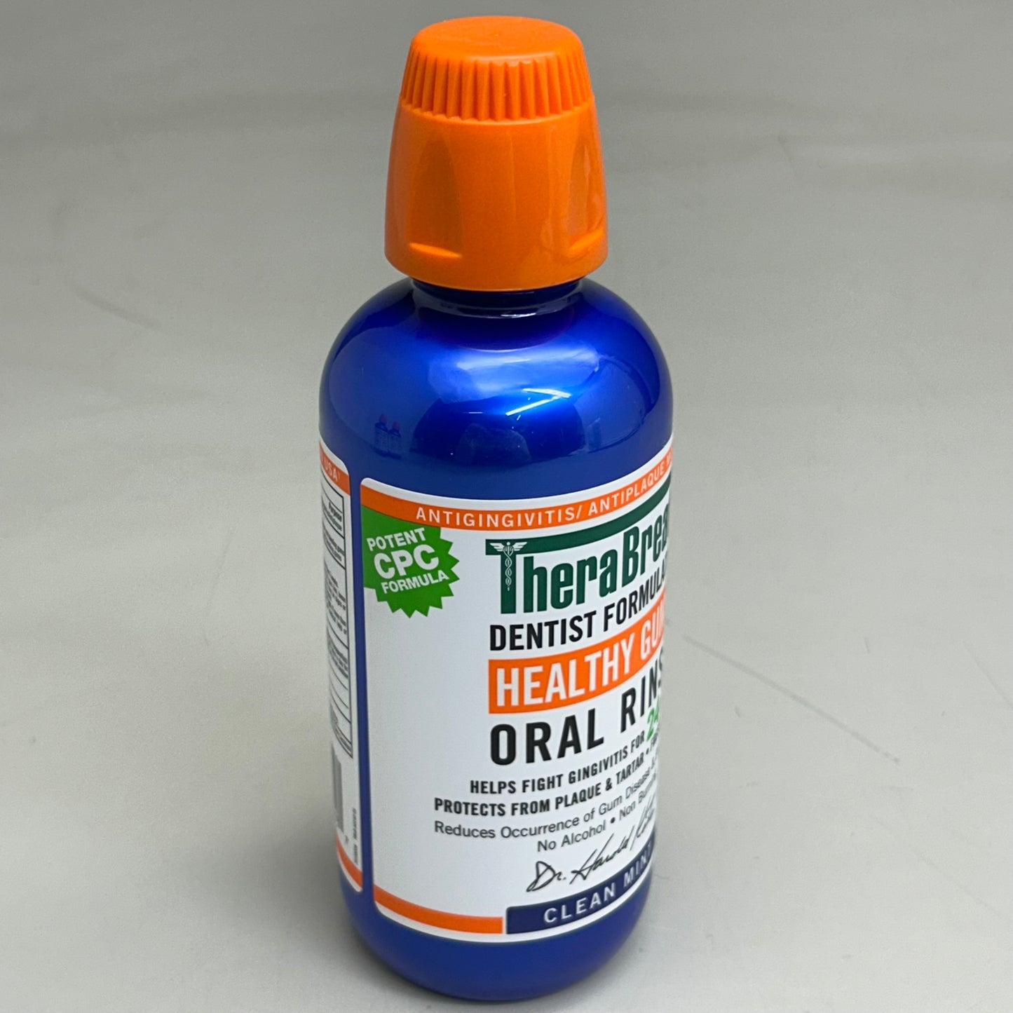 ZA@ THERABREATH (3 Pack) Healthy Gums Oral Rinse Clean Mint 16fl Oz