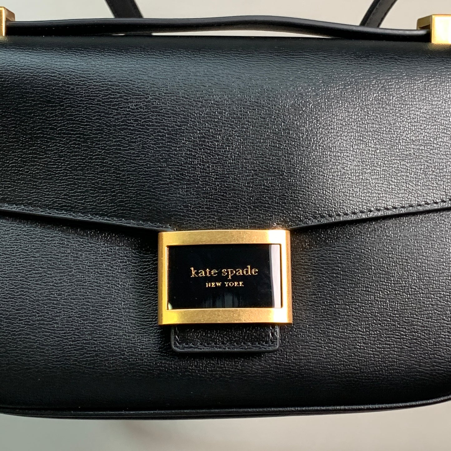 KATE SPADE Katy Medium Convertible Shoulder Bag Black Style No. K8829 (New)