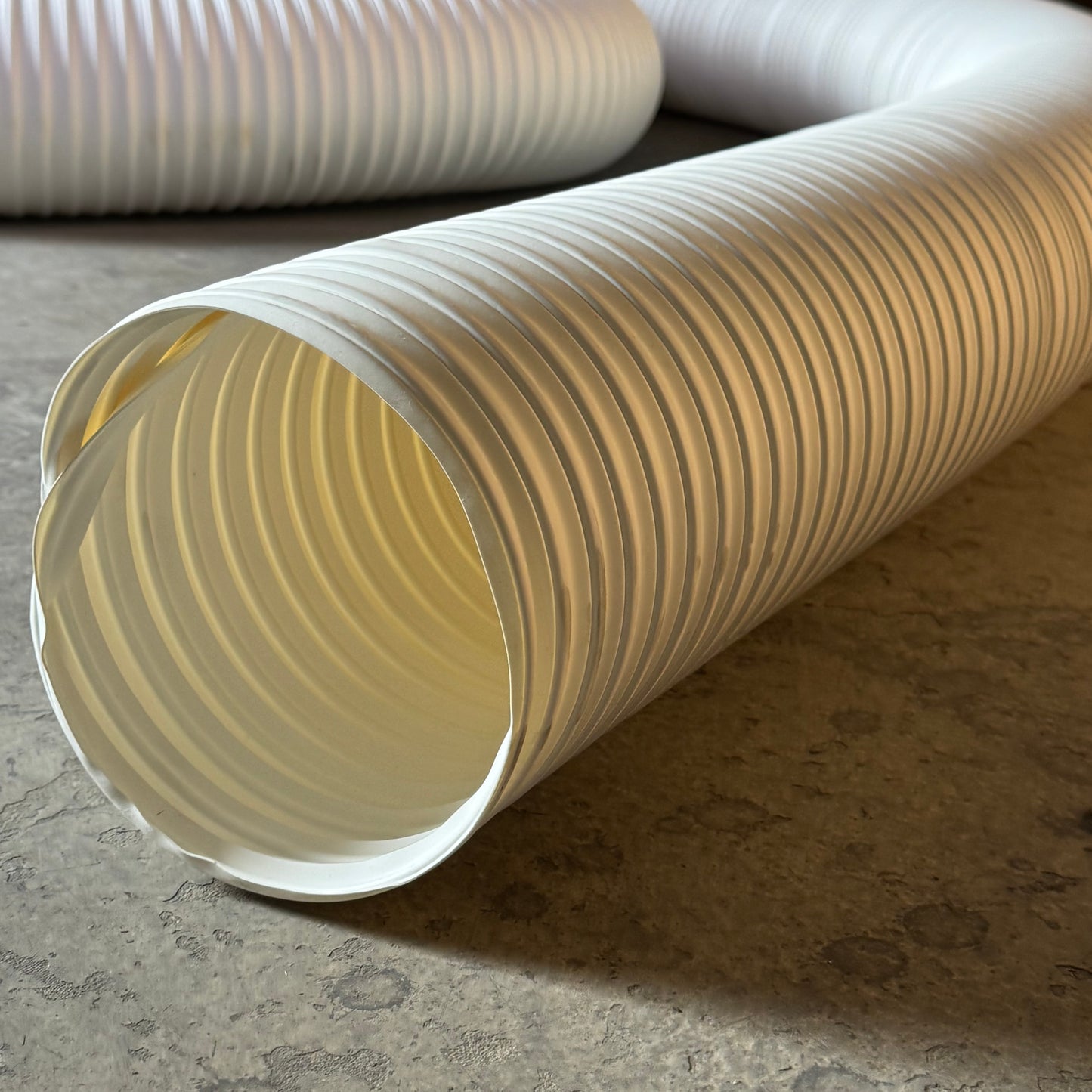 HI-TECH DURAVENT RFH White Ducting Hose FDA TPR Sz 6" x 25' 2001-0600-3025